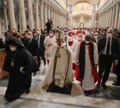 Oecumenische vesperdienst met paus Franciscus © Vatican Media