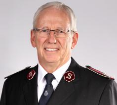 Brian Peddle, vanaf augustus de nieuwe generaal van het Leger des Heils © Leger des Heils