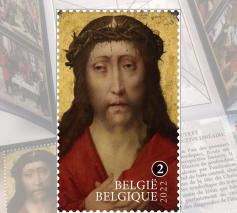 Schilder van Vlaamse Primitieven Dirk Bouts krijgt een postzegelvel bij Bpost in 2022.  