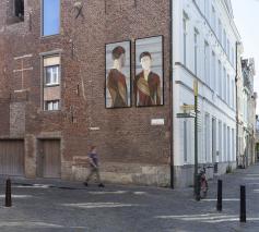 Portret van een mens, Braderijstraat Gent © strook.eu