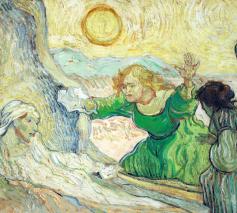 Opwekking van Lazarus, Van Gogh, 1890, Van Gogh Museum, Amsterdam 