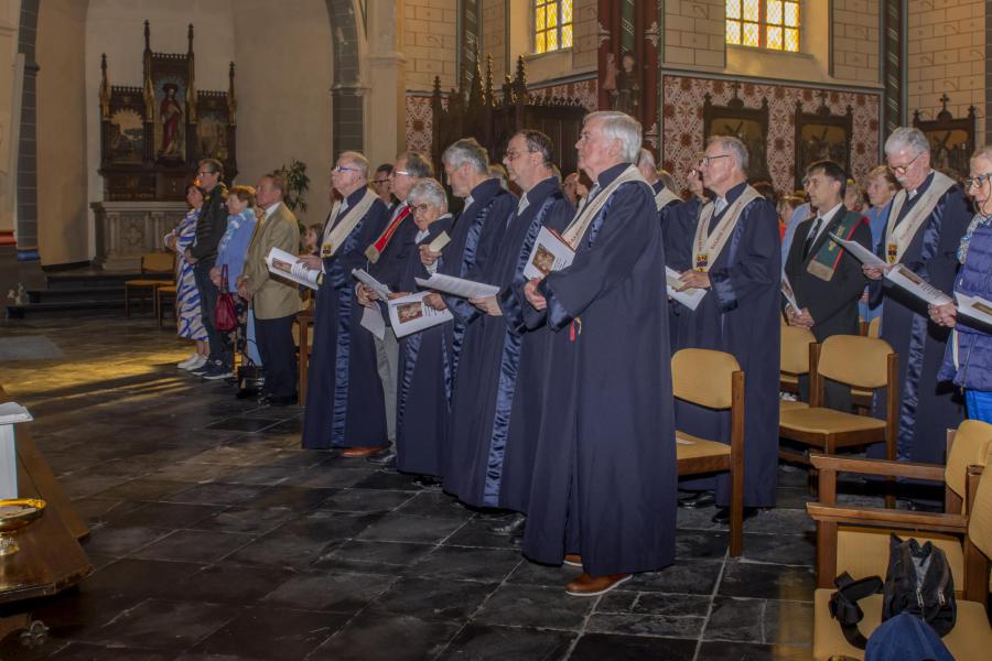 Eucharistieviering ter voorbereiding bedevaart "Baaldjes Kruus" © Lambert J. Derenette en Linda Renette