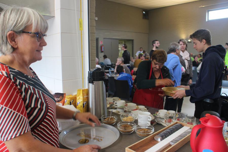 Ook in de keuken is het werken geblazen © RvH