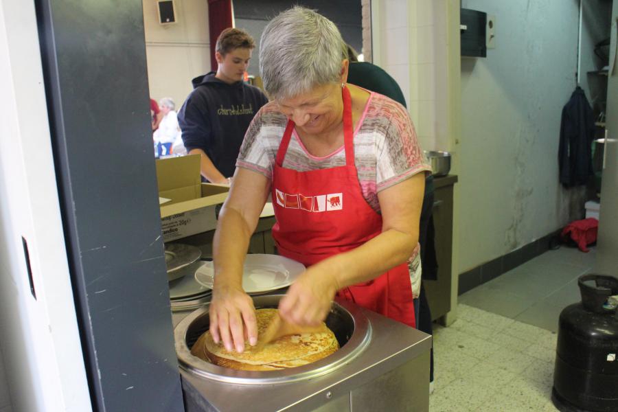 Er is weeral een bestelling van pannenkoeken © RvH