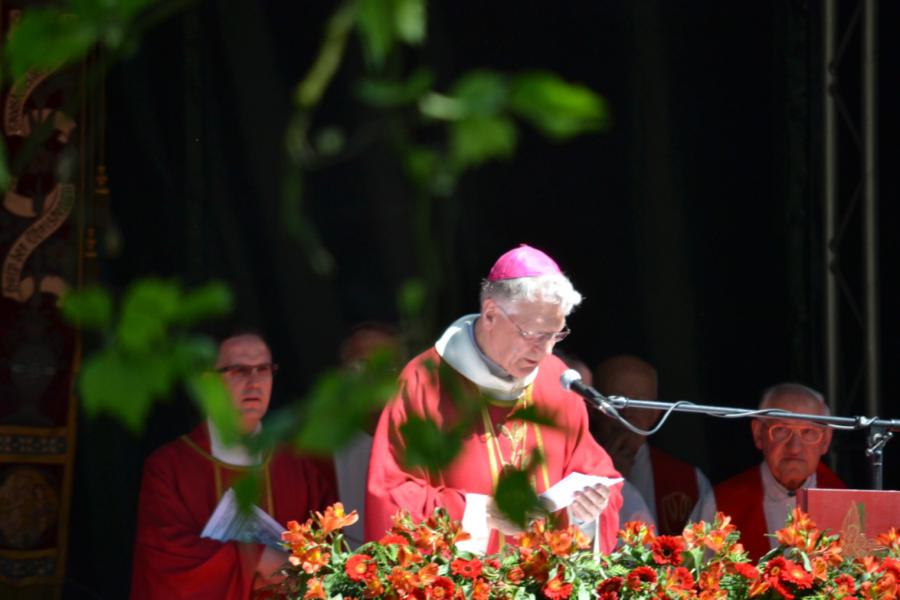 Jubileumviering in Gaverland, voorgegaan door Mgr. Van Looy, bisschop van Gent © Gaverlandcomité