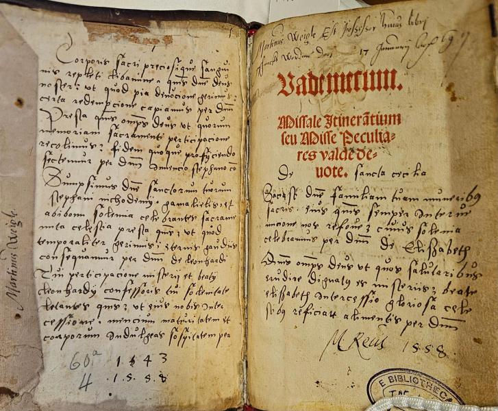 Vademecum. Missale itinerantium seu misse peculiares valde devote 