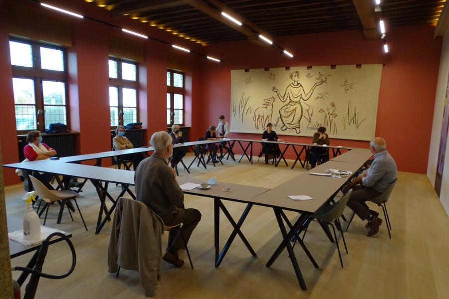 De 1ste dag 4 oktober 2020: werkwinkel ecokerk © CCV Gezinspastoraal