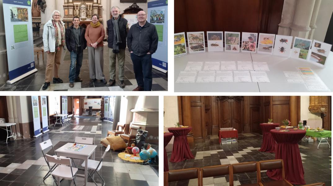 Opbouw van de expo  © rr