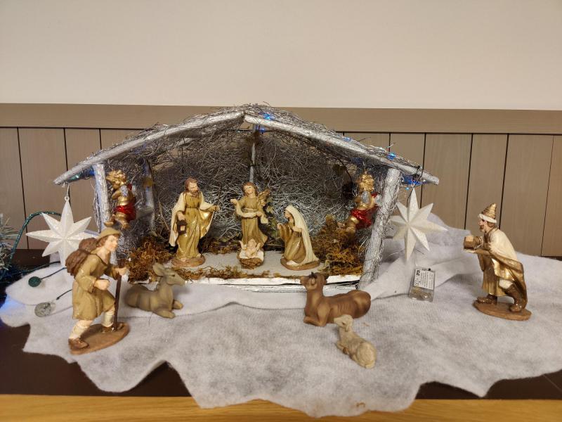 kerstviering met de bewoners van het wzc Amphora in Wingene 