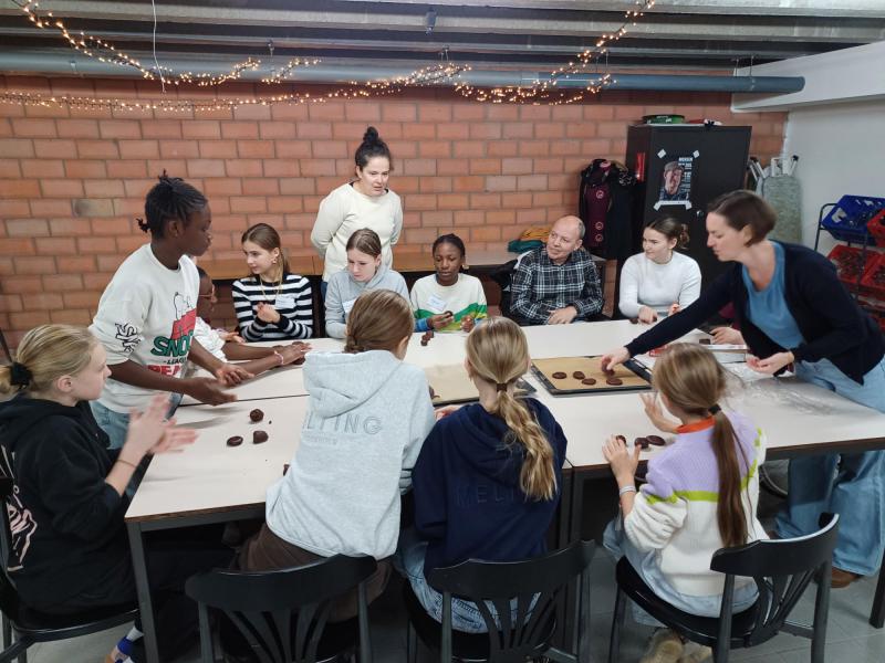 Bezoek vormelingen Het Volderke 