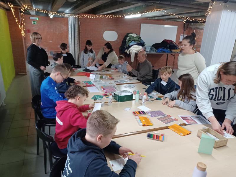 Bezoek vormelingen Het Volderke 