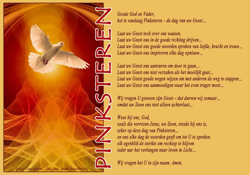 Pinksteren gedicht 10 © Jan Coghe
