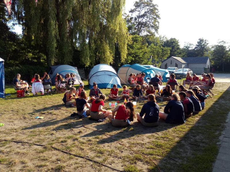 bivak chiro Sint-Agnes Stekene 2020 