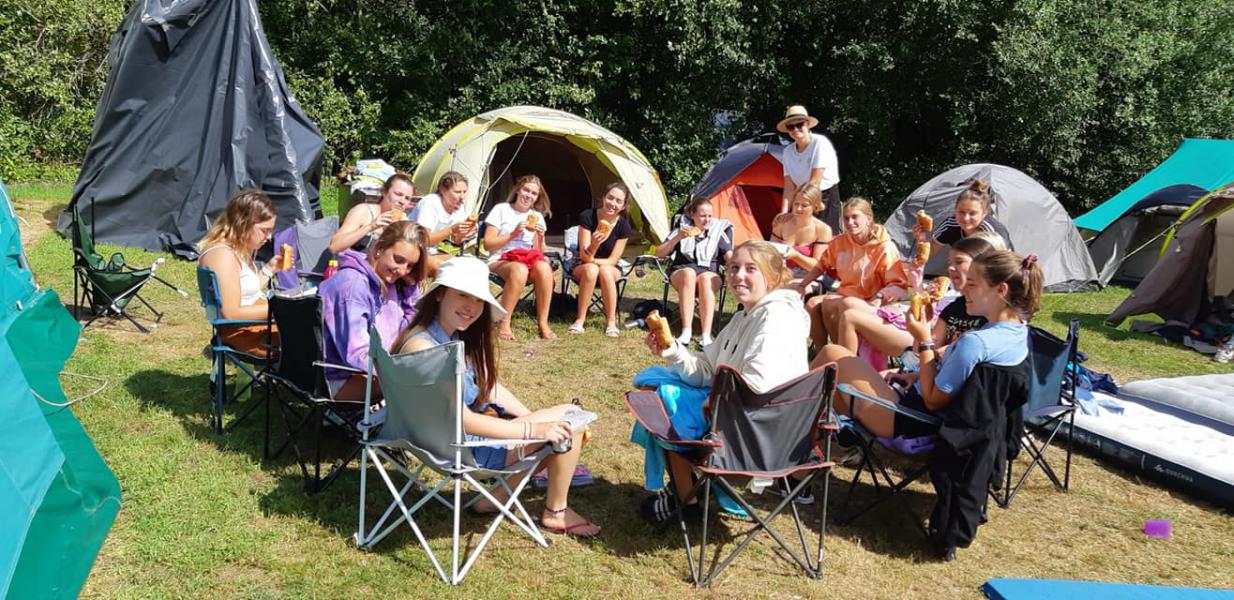bivak chiro Sint-Agnes Stekene 2020 