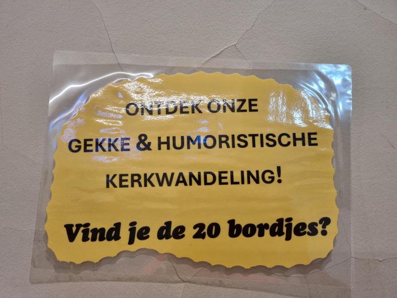 gekke kerkwandeling © Krista De Vos