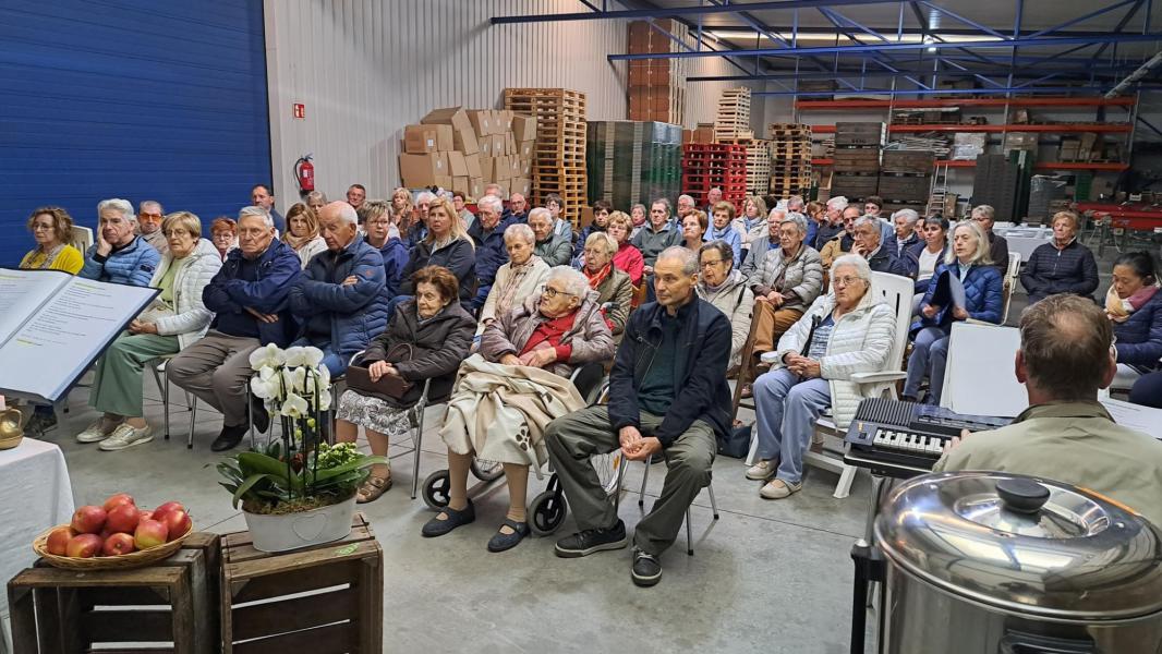 Terugblik “vruchten der aarde” viering in Halle 
