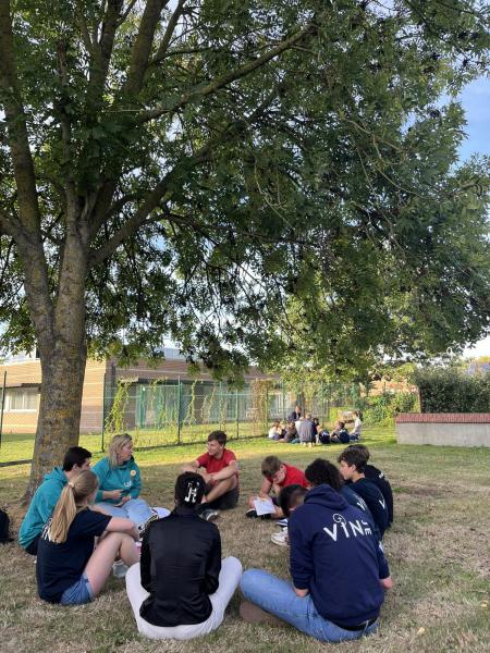  We gingen op speeddate over de verwachtingen van de jongeren t.o.v. de  Kerk. 