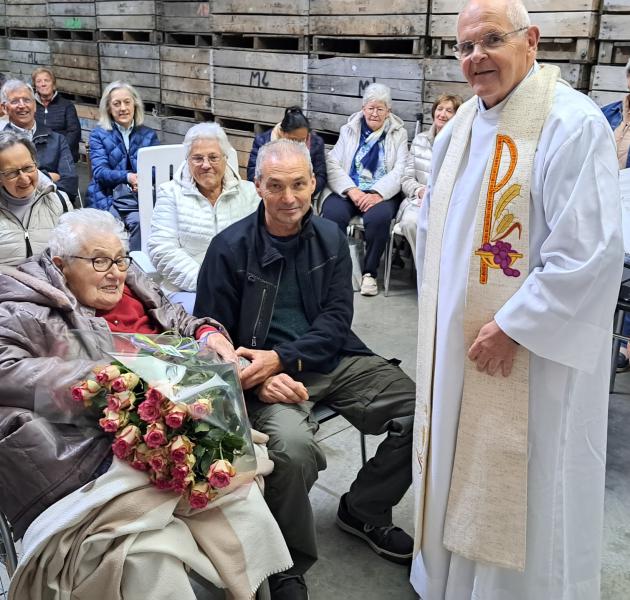 Terugblik “vruchten der aarde” viering in Halle 