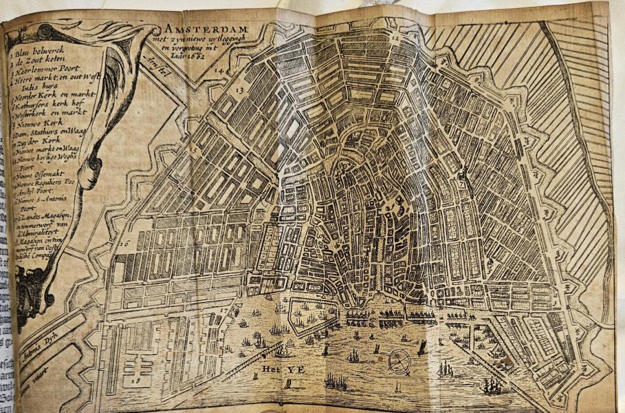 Plattegrond Adam Fokkens-De Wees © Bibliotheek Grootseminarie