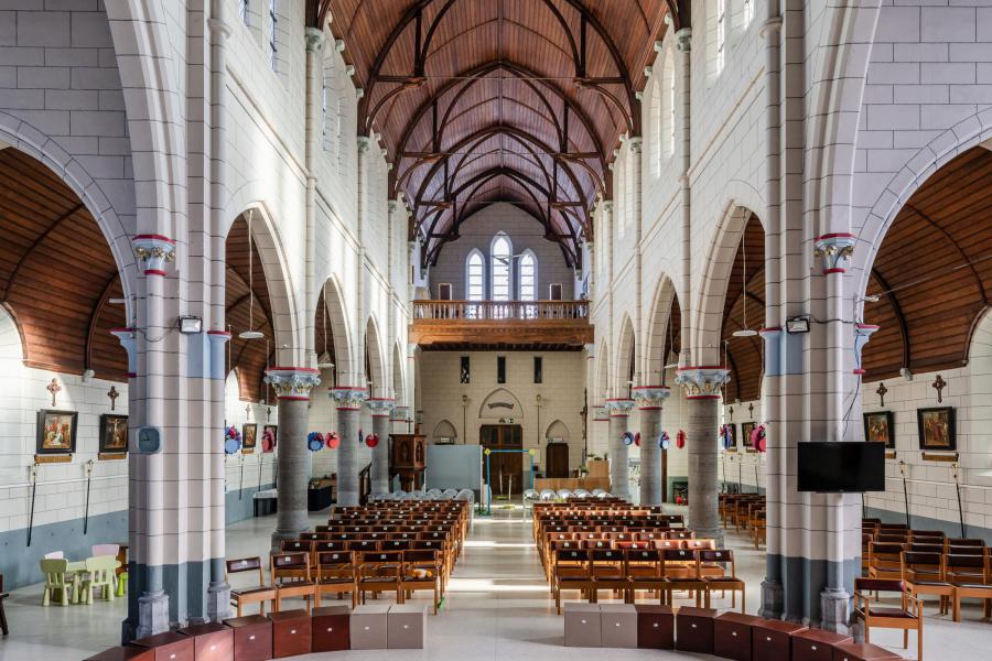 Sint-Jozef, Hoboken: binnenzicht © Jochen Verghote – LUCID