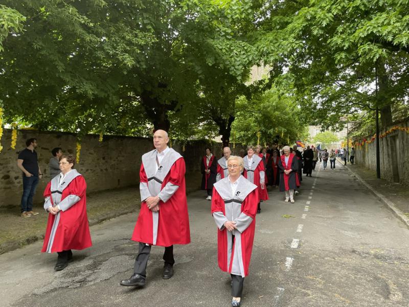 Conférie  van Sint-Leonardus naar Noblat, Frankrijk © Jos Ceyssens