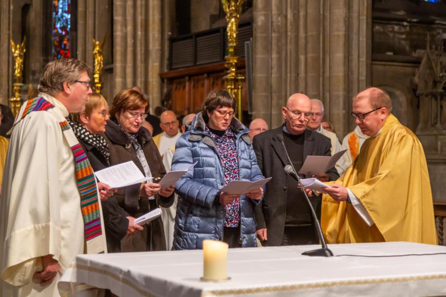 Aanstellingsviering Deken Bart 14 januari 2024 © Mario Declerck