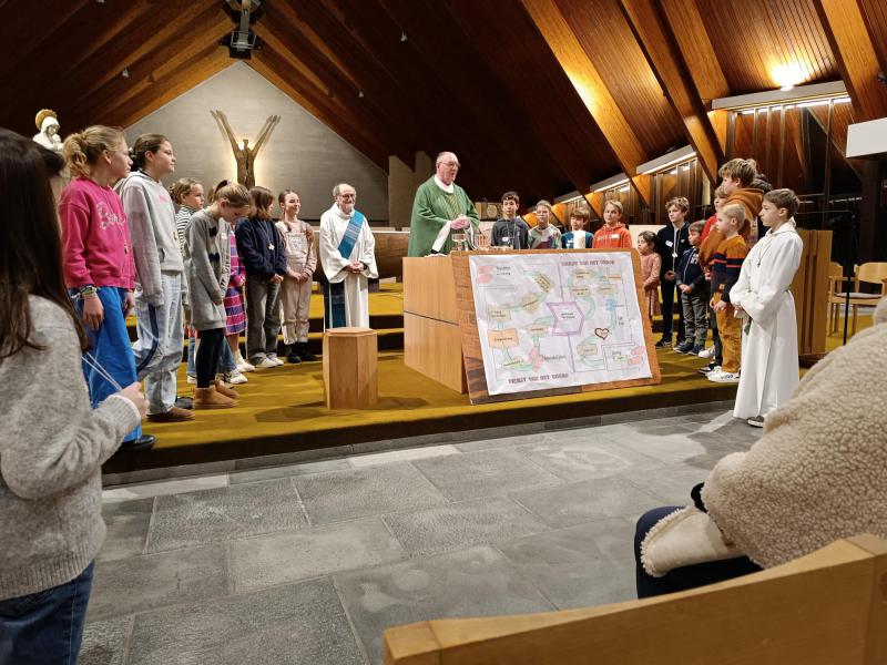Samen eucharistie vieren © Isabelle Vereecke