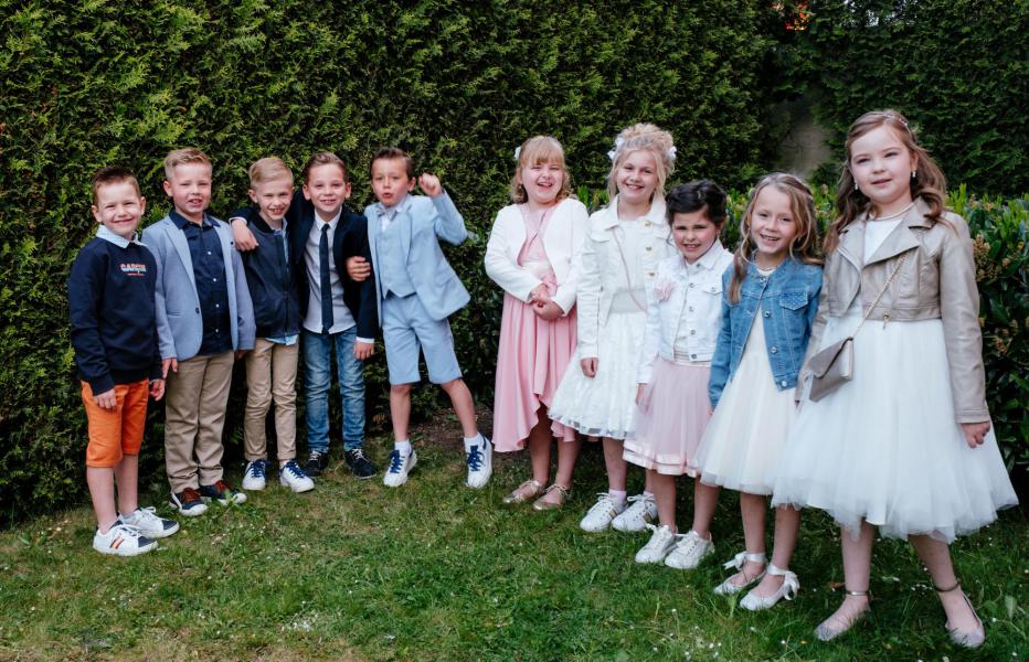 Eerste communievieringen in onze pastorale zone 