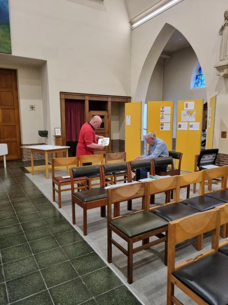 Voorbereidingen op de Openkerkendag © Krista De Vos