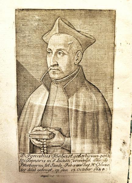 Portret Ignatius Toebast © Bibliotheek Grootseminarie