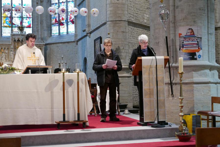 Wim en Els brengen een boodschap van vrede @Leen 