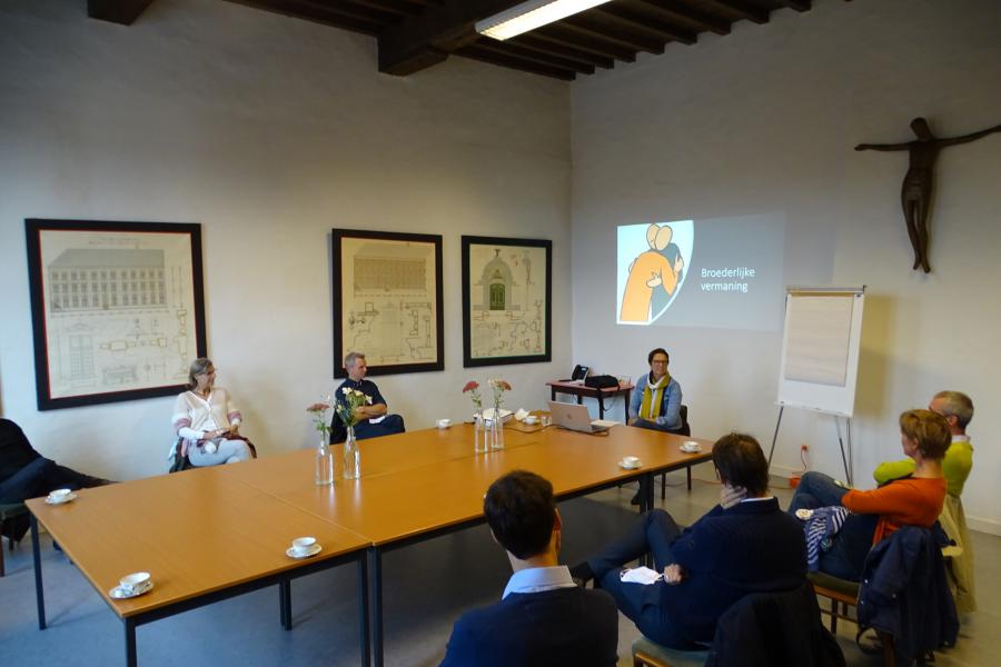 De 1ste dag 4 oktober 2020: werkwinkel broederlijke vermaning © CCV Gezinspastoraal