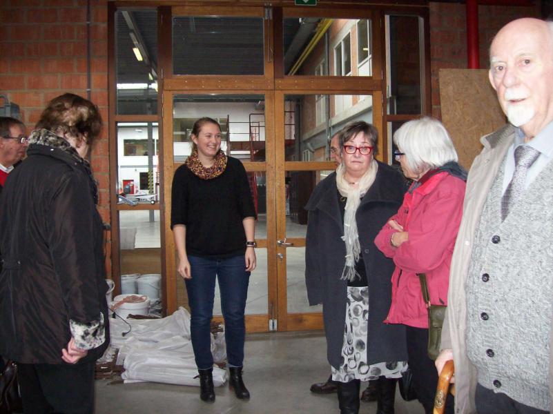 Op bezoek bij de restaurateur van de glasramen van de kapel © Pastorale Zone Boutersem