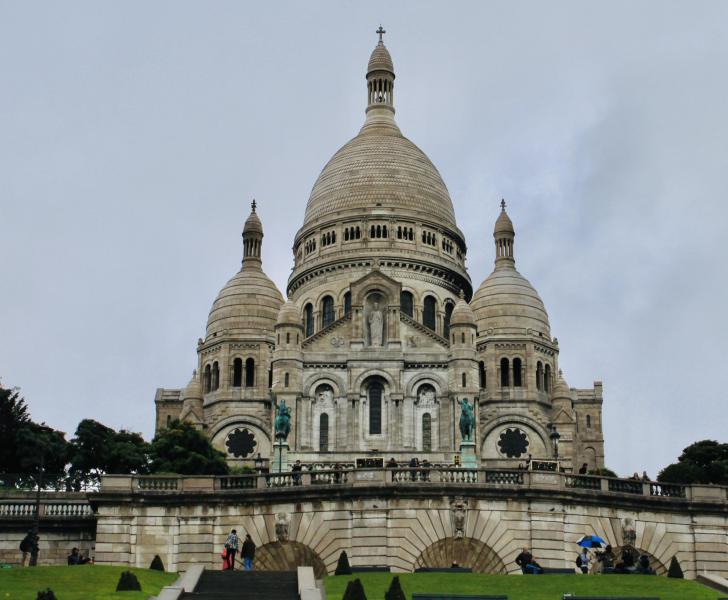 Basilique du Sacré-Coeur, gebouwd tussen 1876 en 1914, ingewijd in 1919 © Dirk Bellens