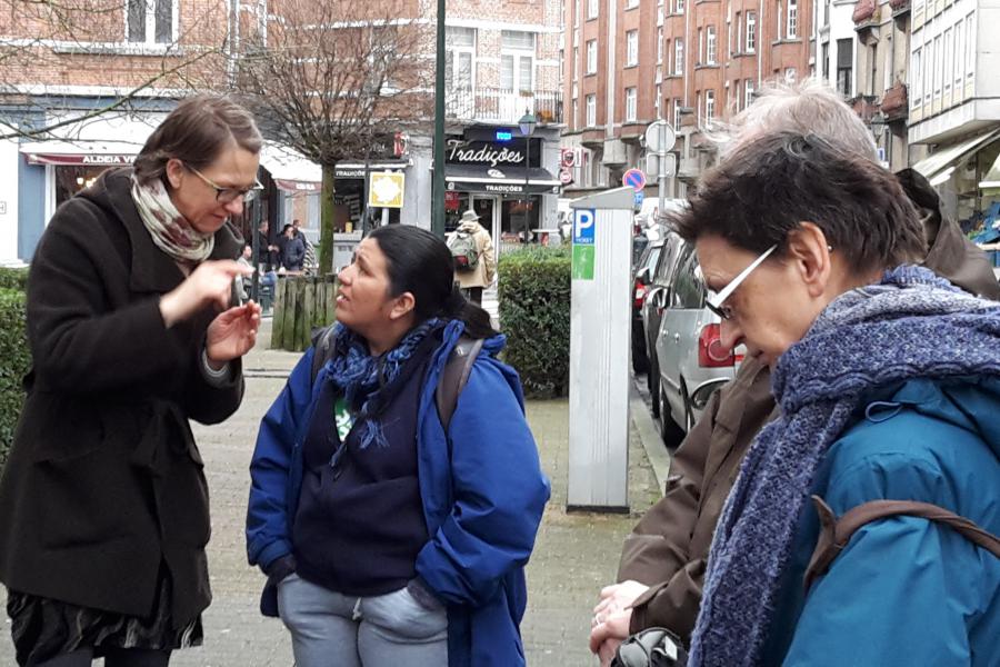 Sophie zorgde voor de vertaling