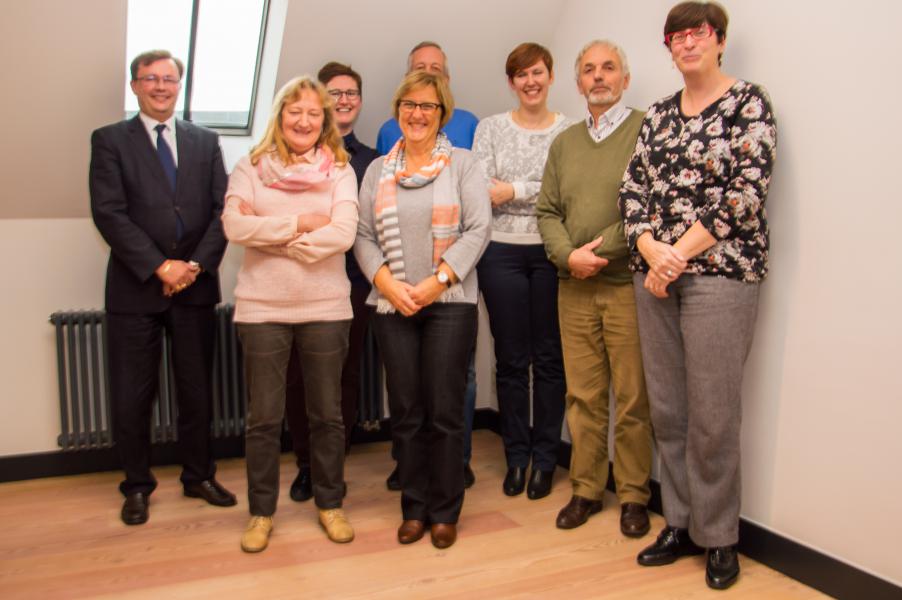 De administratieve medewerkers in de nieuwe dekenaten © Bisdom Gent, foto: Karel Van de Voorde