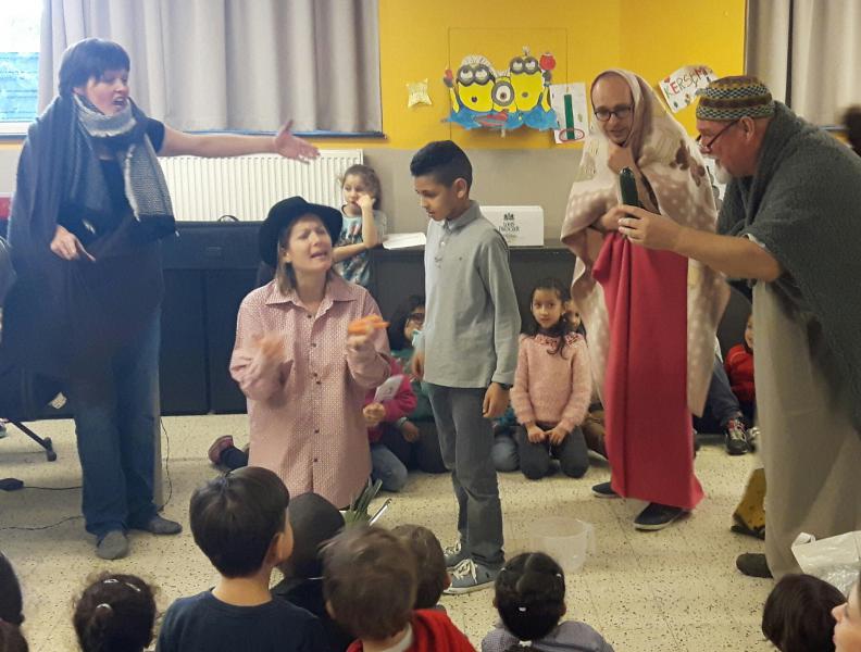 De soepsteen © Champagnatschool