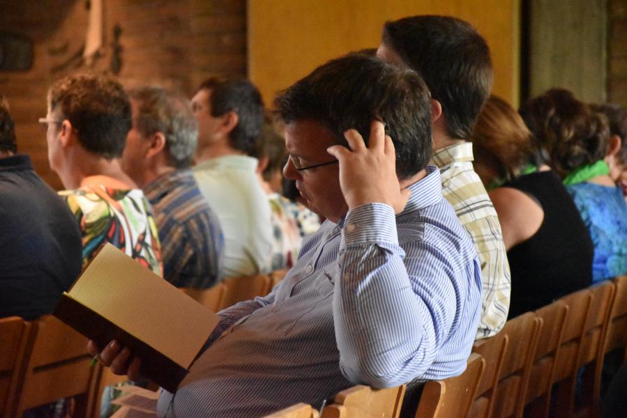 Heel veel aandacht tijdens de lezing van Joris Polfliet. © PDL