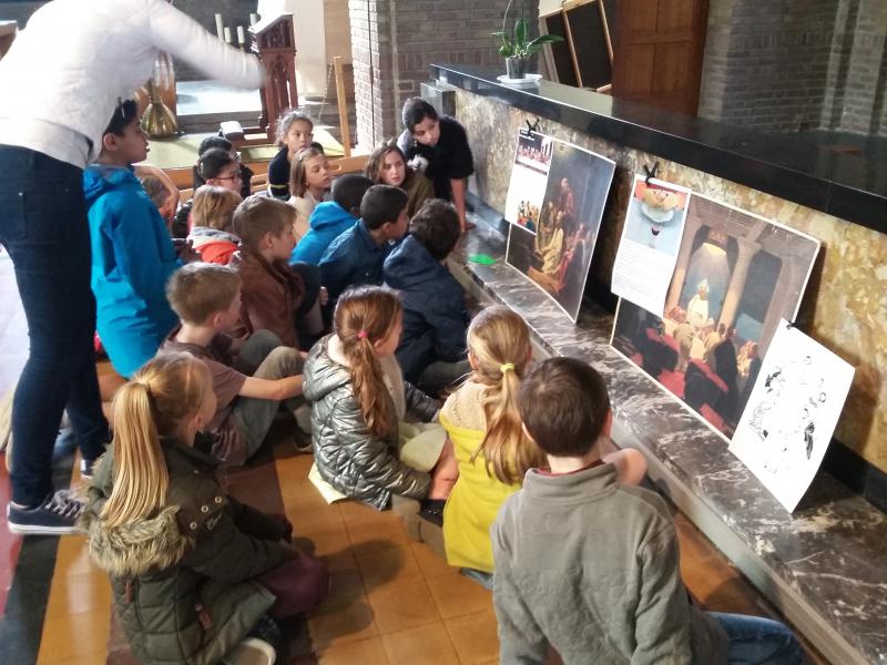 De Rozenkransschool viert Pasen © GV