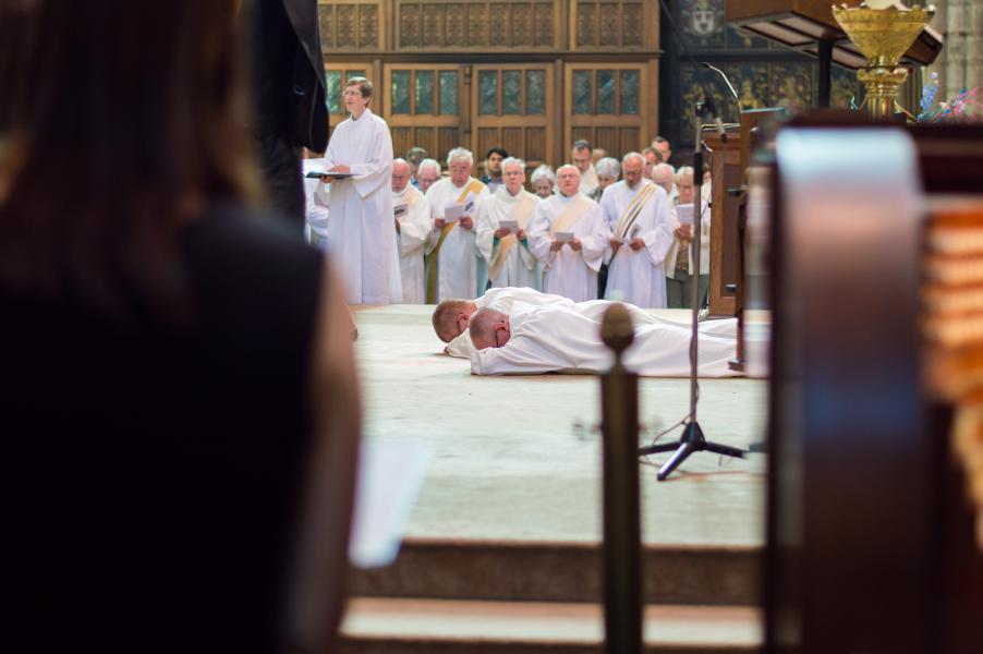 Diakenwijding 2017 © Bisdom Gent, foto: Karel Van de Voorde