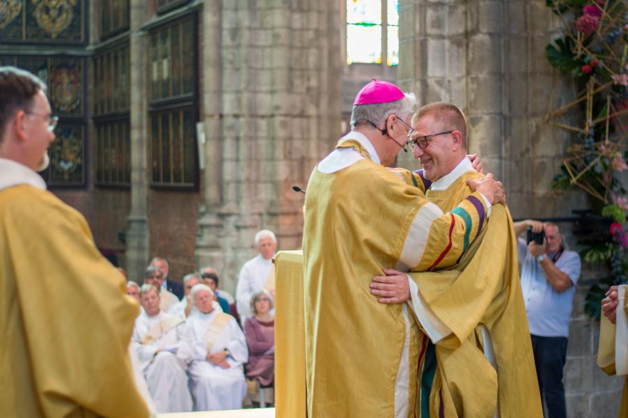 Diakenwijding 2017 © Bisdom Gent, foto: Karel Van de Voorde