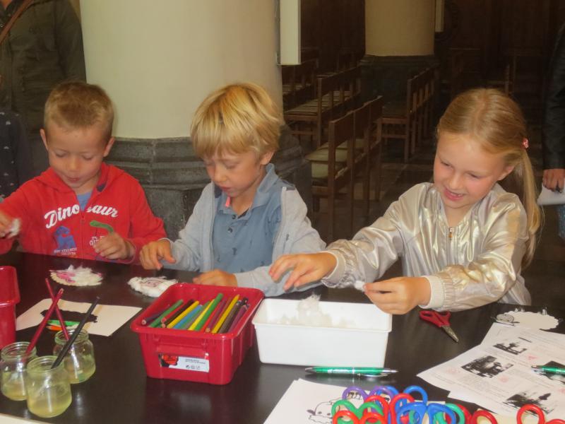 kerkentocht toekomstige eerste communicanten 