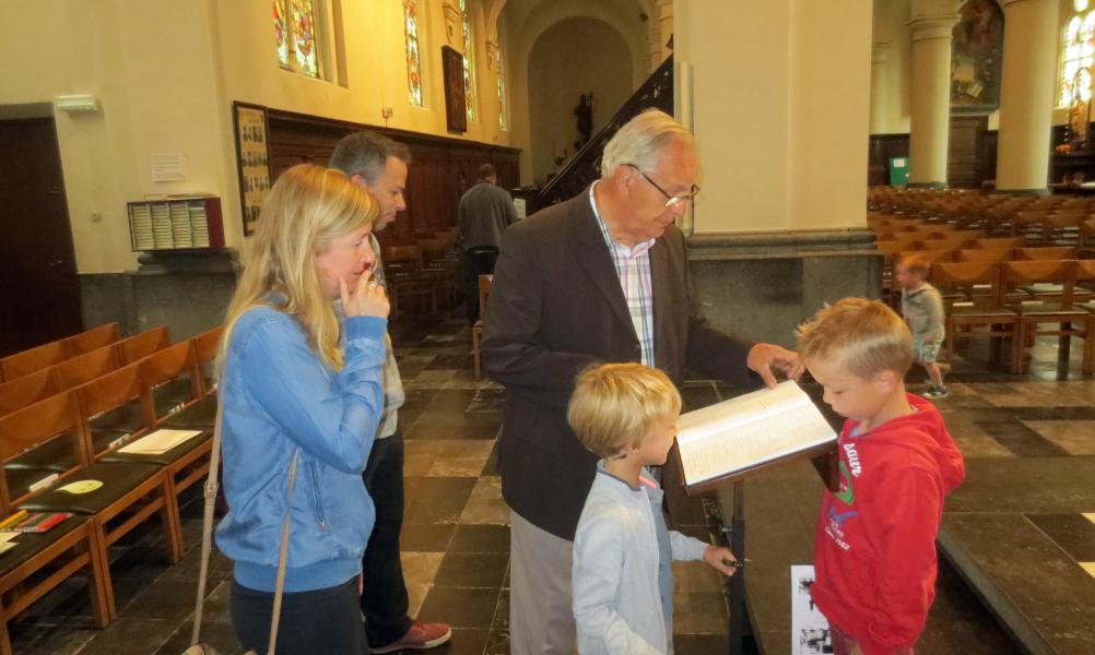 kerkentocht toekomstige eerste communicanten 