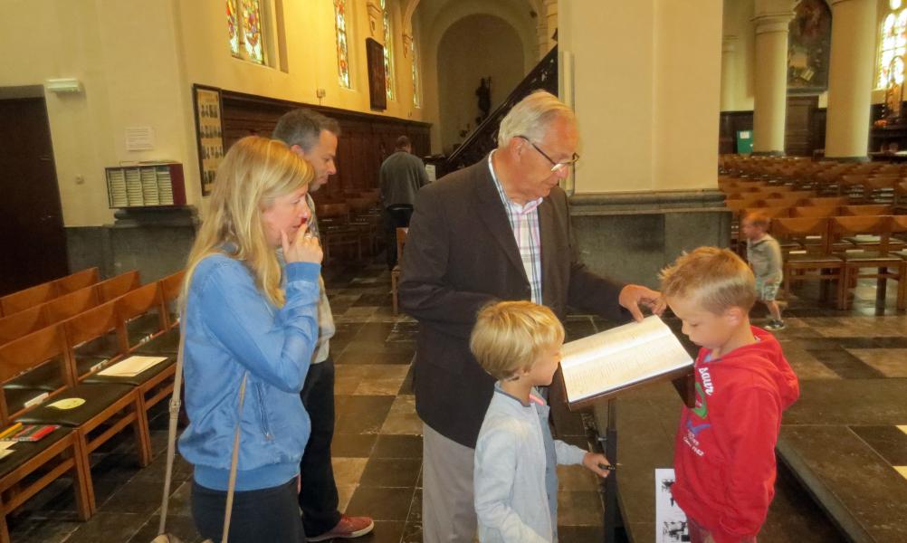 kerkentocht toekomstige eerste communicanten 