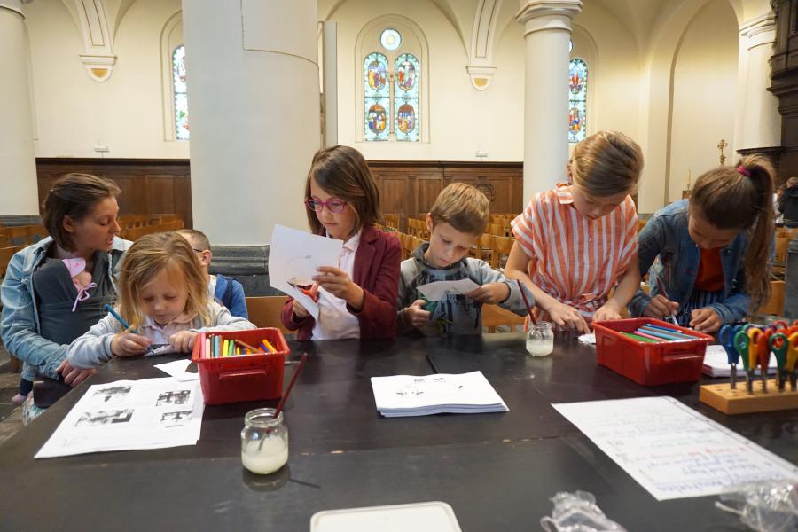 kerkentocht © parochie Onze-Lieve-Vrouw Lichtaart
