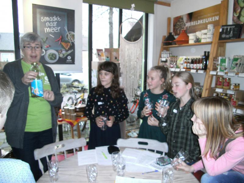 coolproject vormelingen in de Wereldwinkel 