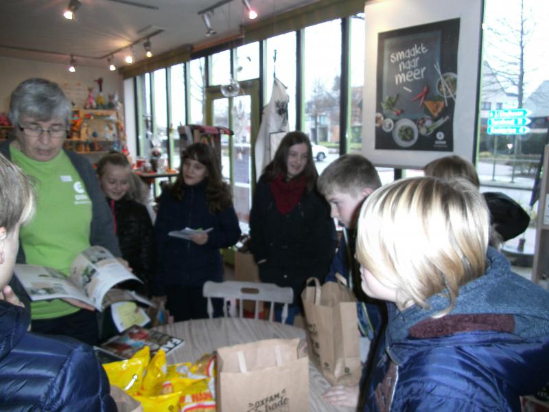 coolproject vormelingen in de Wereldwinkel 