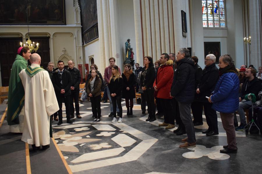 voorstelling kandidaat-doopleerlingen © Inge Cordemans