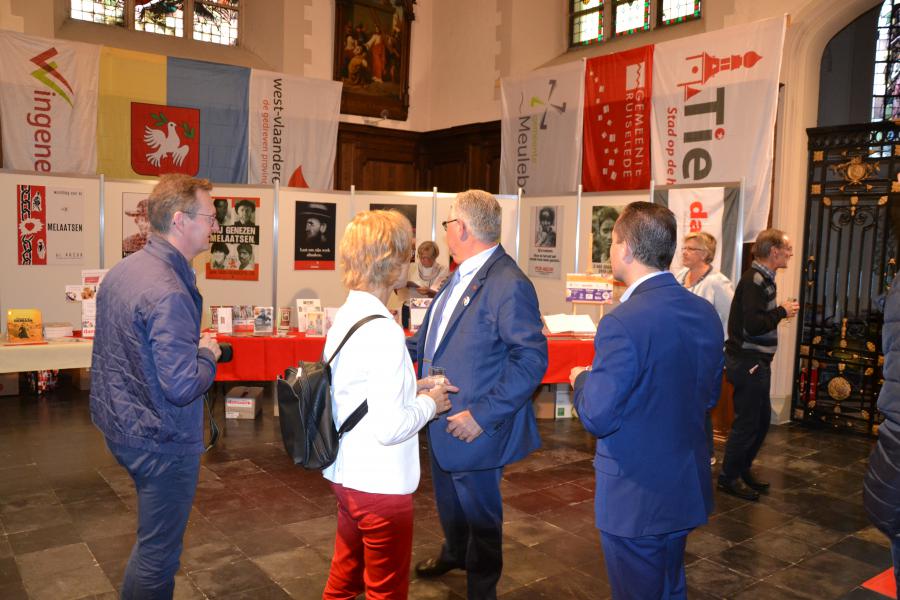 De tentoonstelling over Damiaan in Tielt. © Hein Samyn