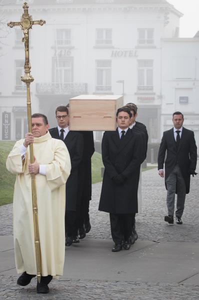 Begrafenis kardinaal Danneels foto Belga DOP 